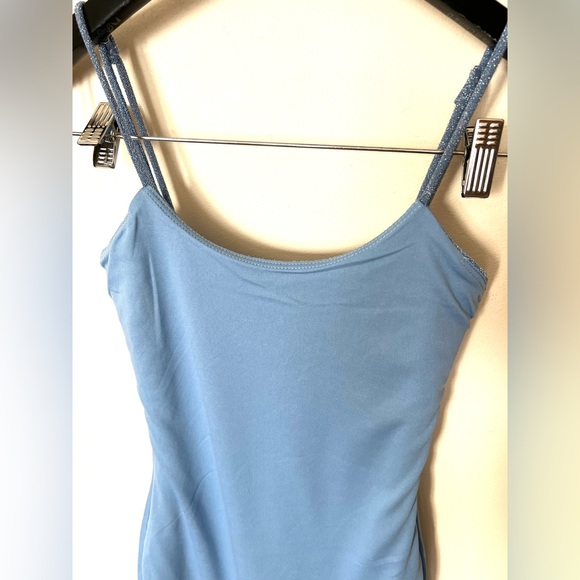 Lucy in the Sky Sparkling Blue Y2K Bodycon Dress XS NWOT - Picture 7 of 13